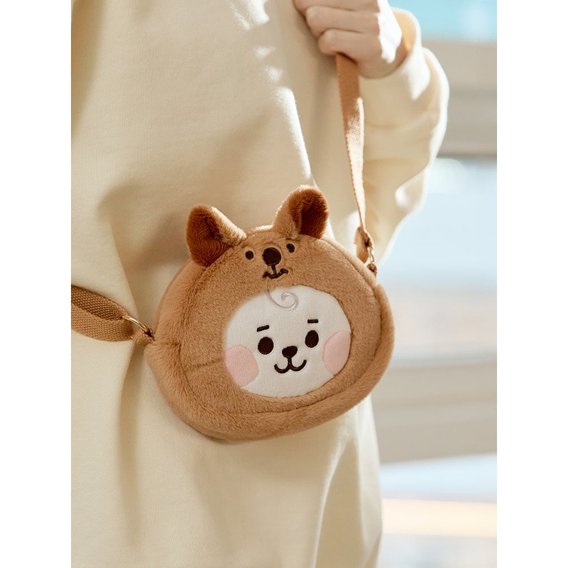 BT21 Fluffy Baby Crossbody Bag
