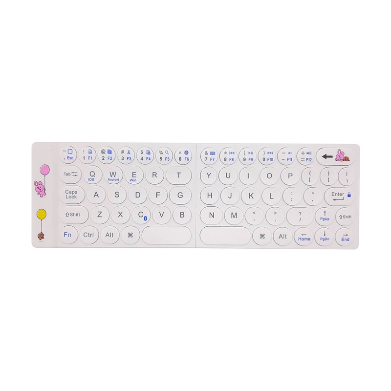 BT21 SHOOKY & COOKY Folding Keyboard