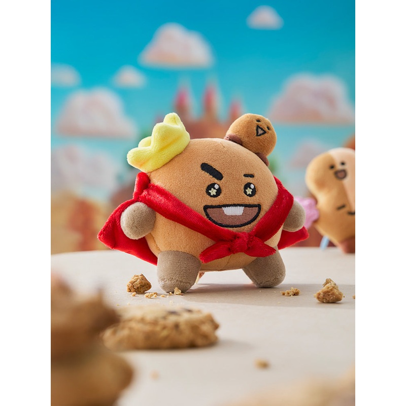 BT21 SHOOKY the King Plush Keyring