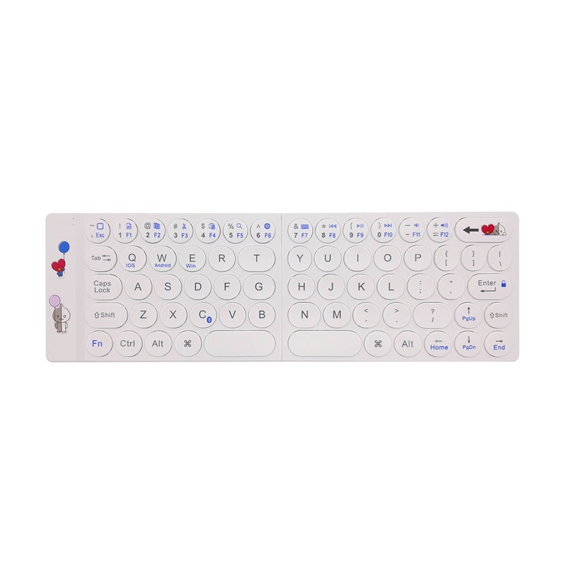 BT21 TATA & VAN Folding Keyboard
