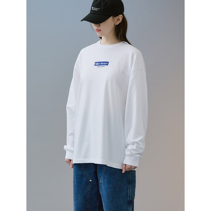 NewJeans X Hiroshi Fujiwara COLLER Long Sleeve Shirt Ver. 2 (WHITE)