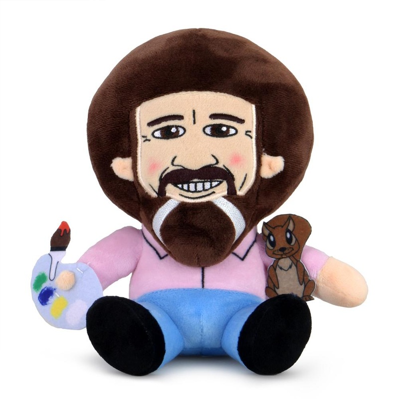 Bob Ross with Peapod 8 Plush Phunny