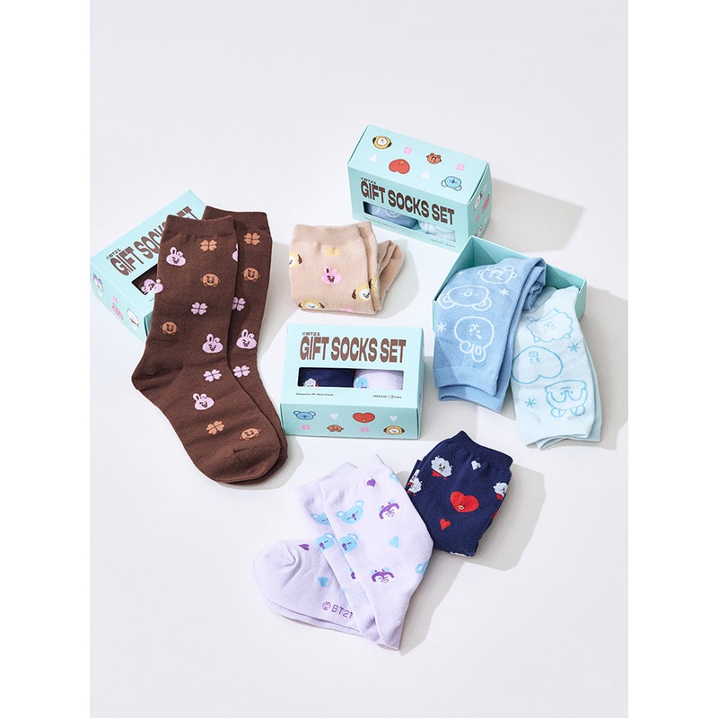 BT21 Basic Socks Gift Set