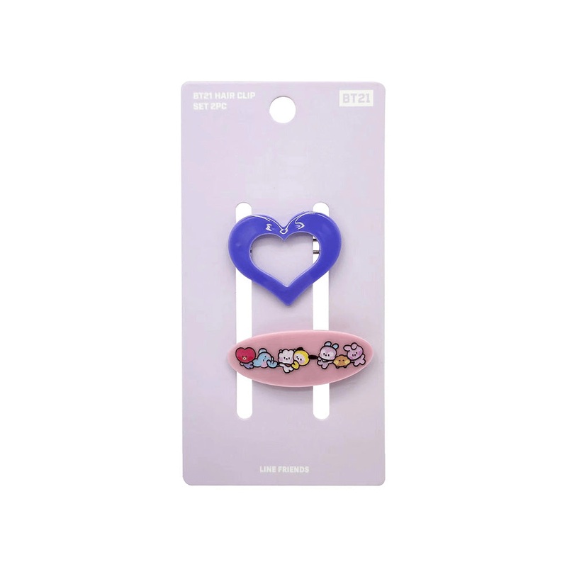BT21 Hair Clip Set