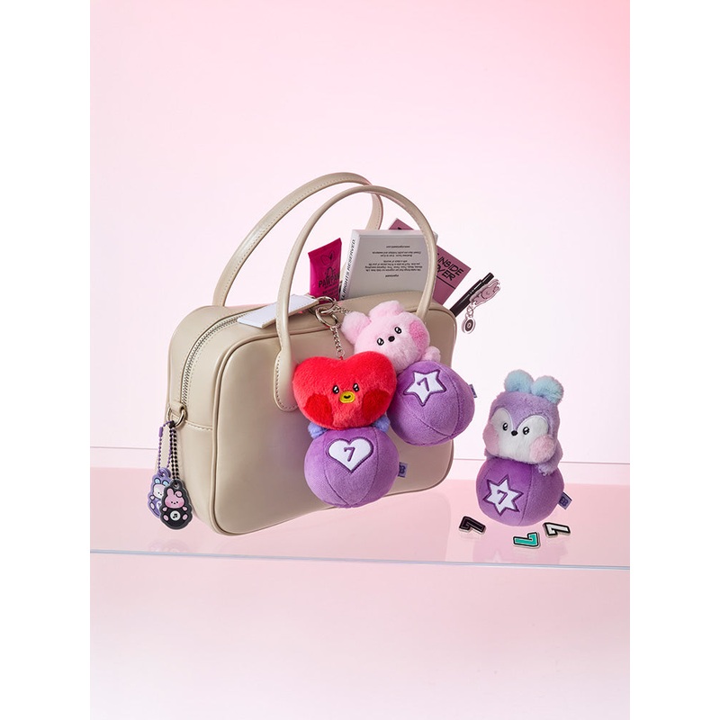 BT21 minini Lucky Gatcha Plush Keyring