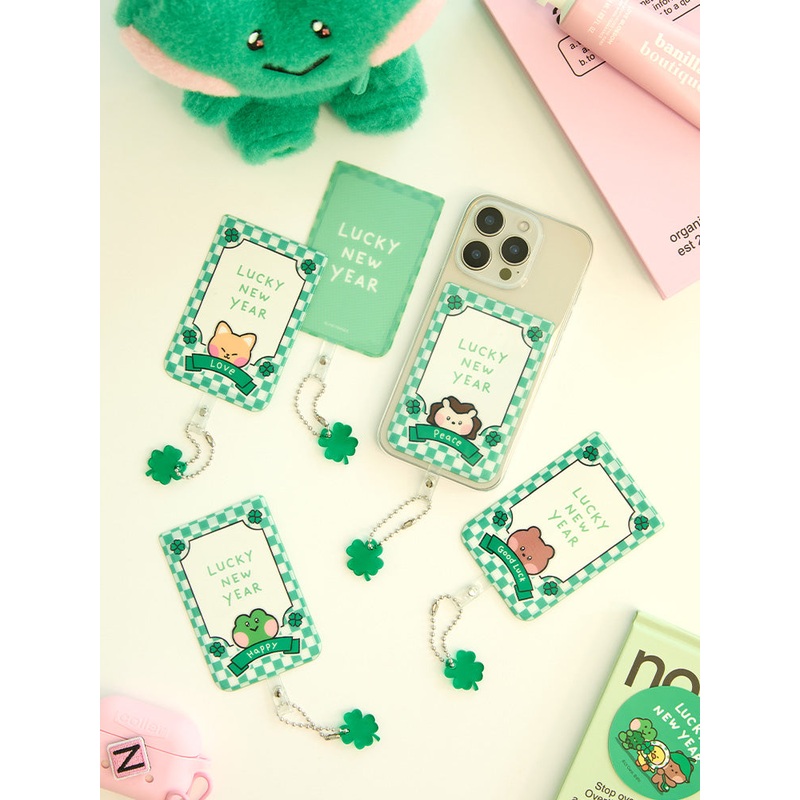 LINE FRIENDS minini Lucky New Year Phone Tap Photo Holder