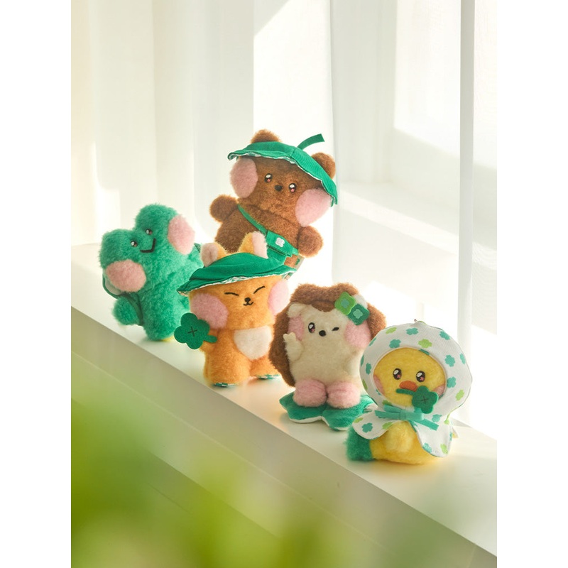 LINE FRIENDS minini Lucky New Year Plush Keyring