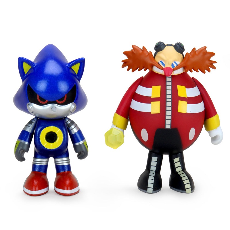 Sonic the Hedgehog 3 Vinyl Figure Dr. Robotnic and Metal Sonic 2-Pack