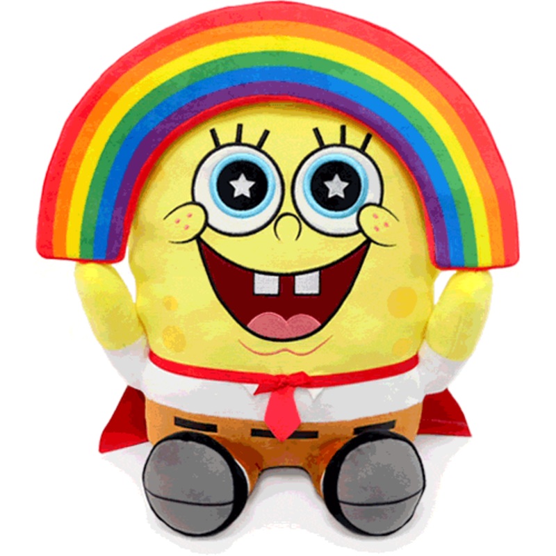 SpongeBob SquarePants Rainbow 16 HugMe Vibrating Plush