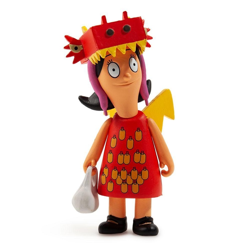 Bob’s Burgers Louise Dragon with the Girl Tattoo 3 Figure