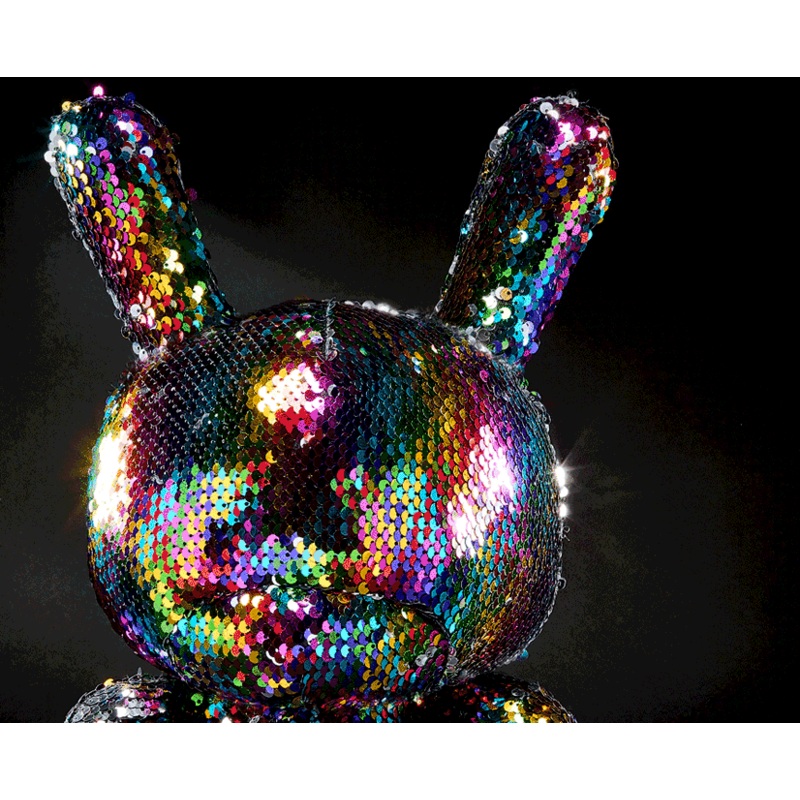 Flippin Rainbows 13 Plush Dunny by