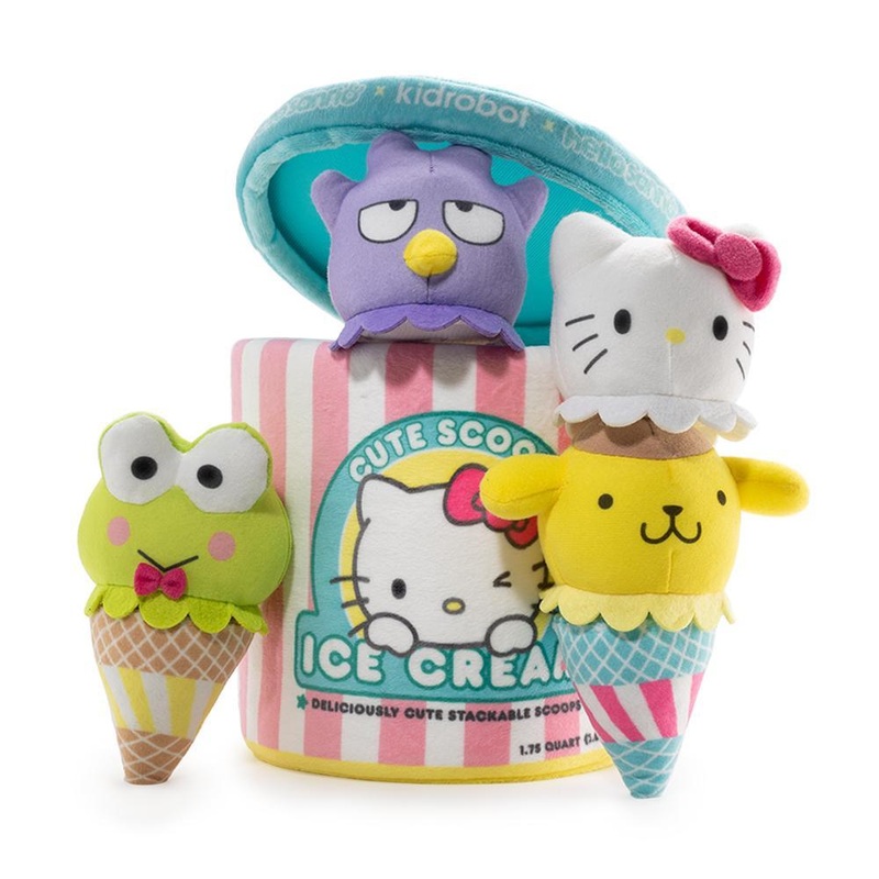 Sanrio Cute Scoops Ice Cream Plush by