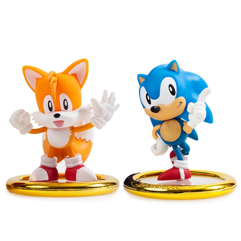 Sonic the Hedgehog Sonic & Tails 3 Vinyl Figure 2-Pack