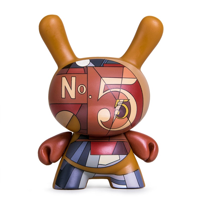 The Met 3-Inch Showpiece Dunny – Demuth I Saw the Figure 5 in Gold – Limited Edition of 1500