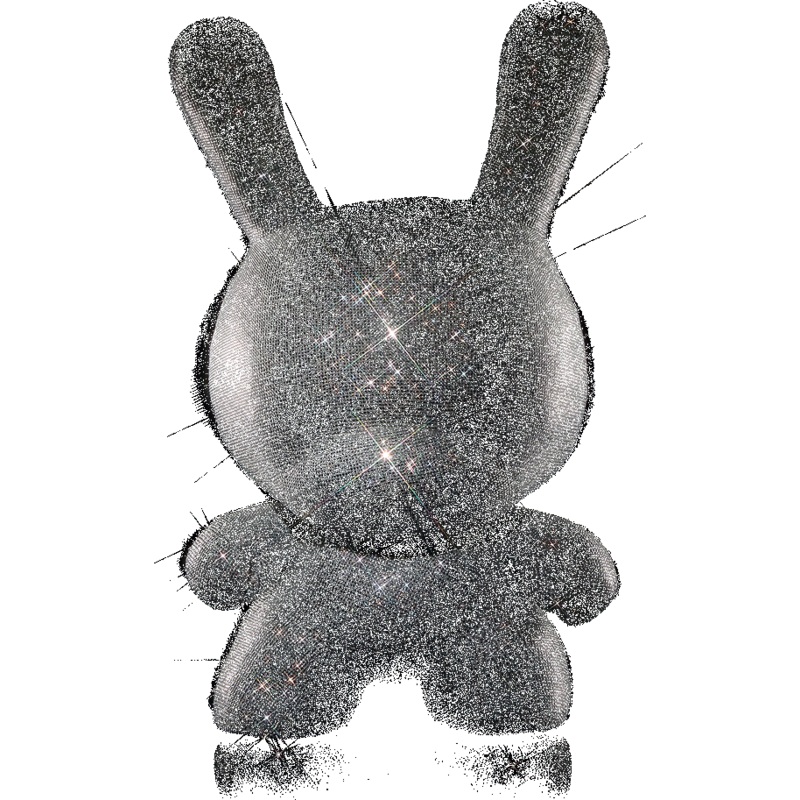The Rhinestone Dunny Giant 20 Plush Figure by