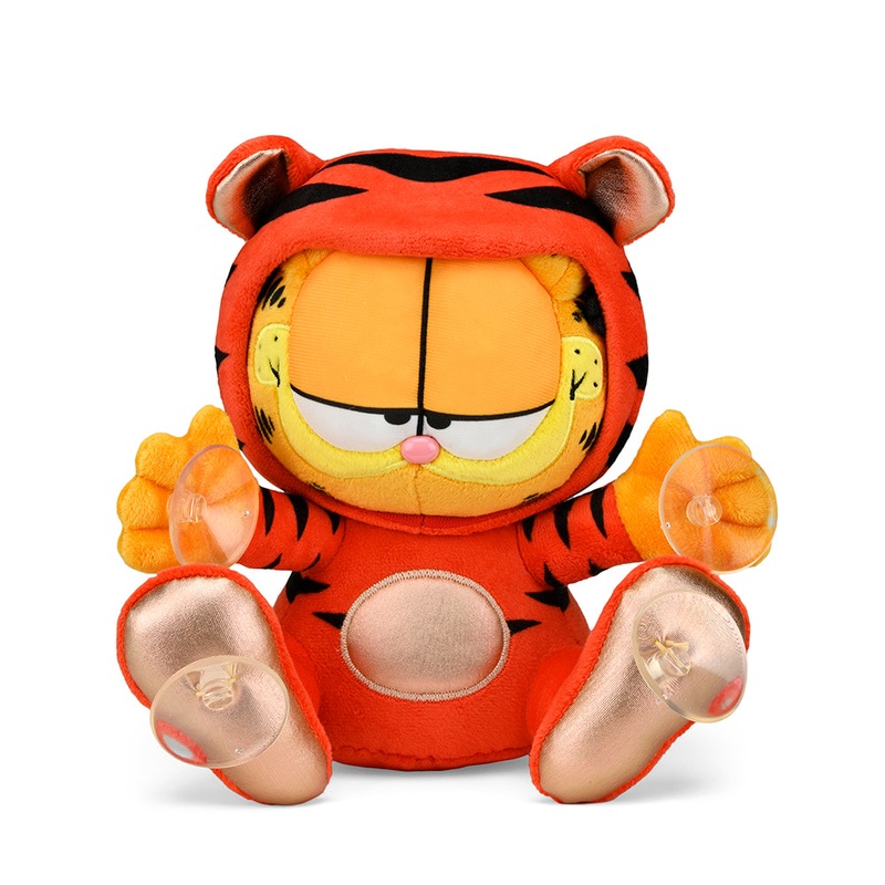 Garfield Year of the Tiger 8 Plush Window Clinger – Red Edition
