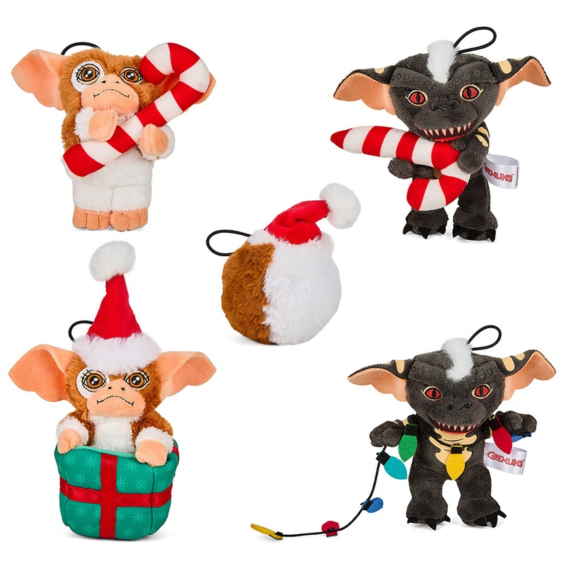 Gremlins 3 Plush Holiday Ornament 5-Pack Set by
