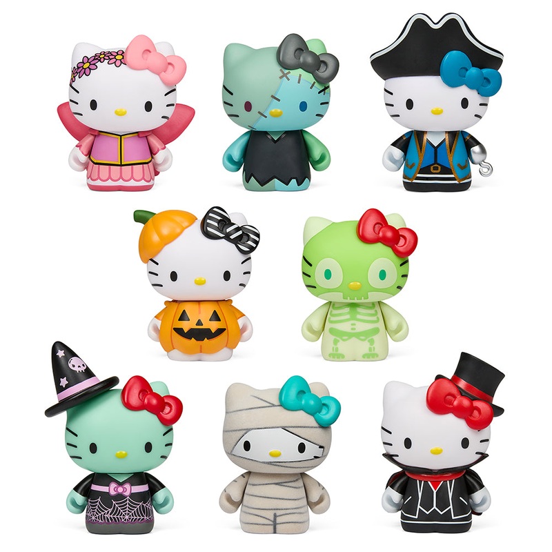 Hello Kitty Halloween Costumes Collectible Vinyl Mini Figures – Limited Edition Series