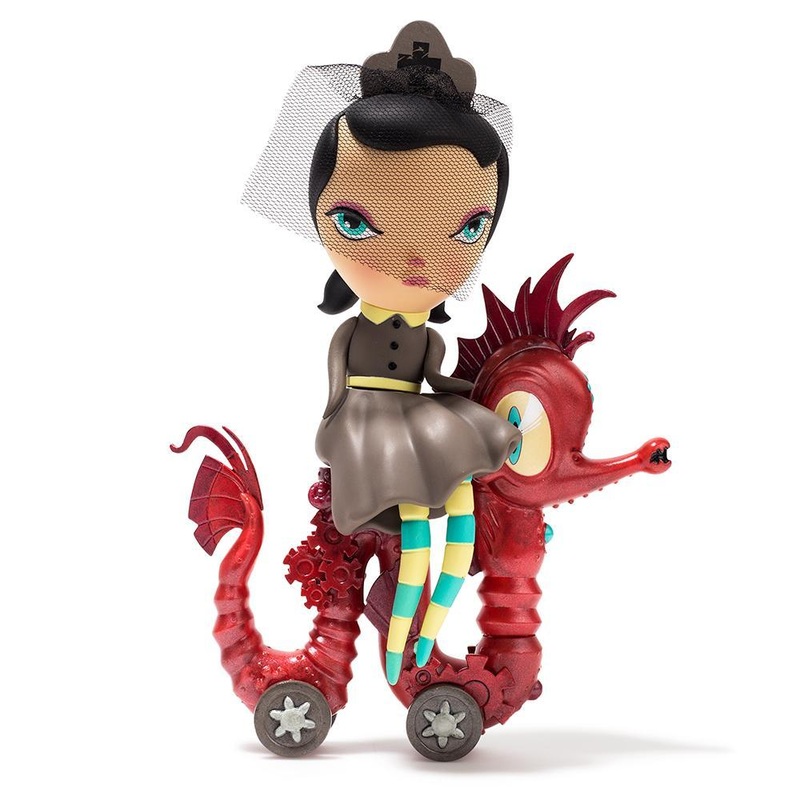 Lucy Curious Dark Harbor 7 Vinyl Art Figure by Kathie Olivas
