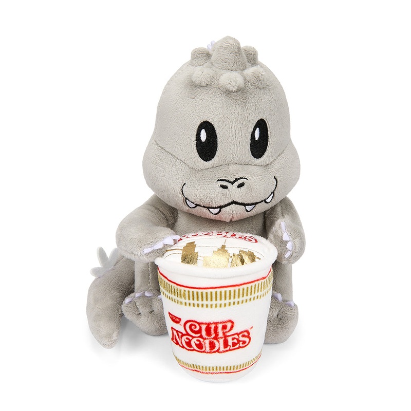 Nissin Cup Noodles x Godzilla Phunny Plush