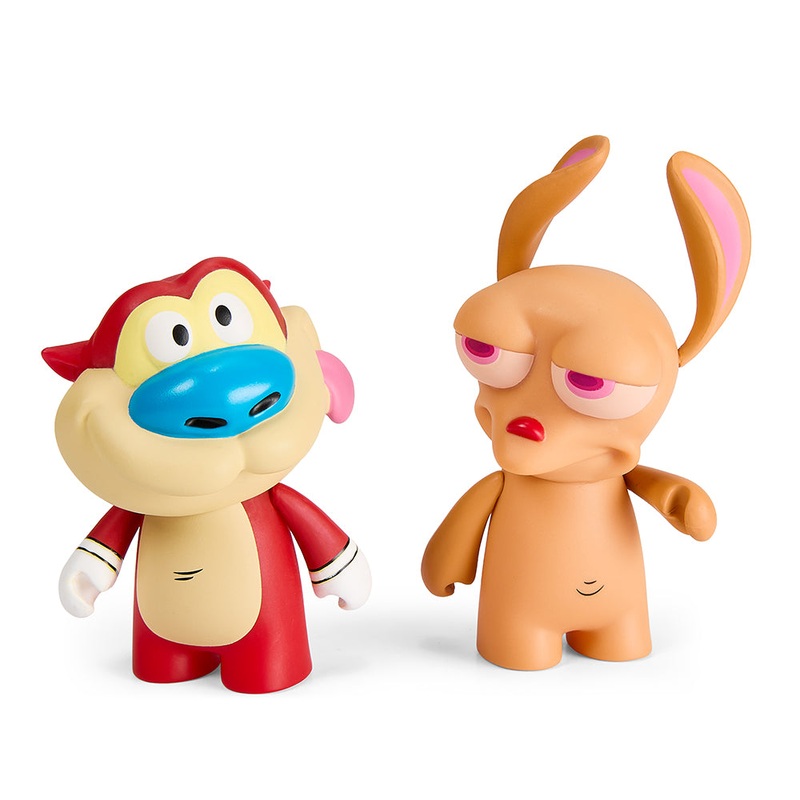 Ren & Stimpy 3 Vinyl Figure 2-Pack