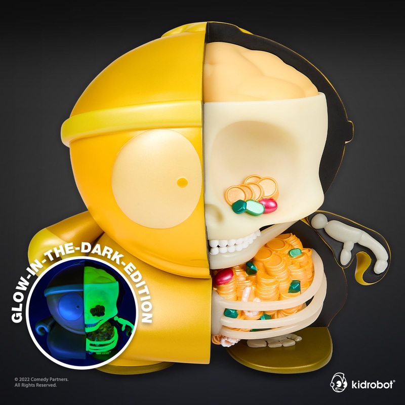 South Park Cartman Anatomy 8 Vinyl Figure – GID Pearlescent Edition