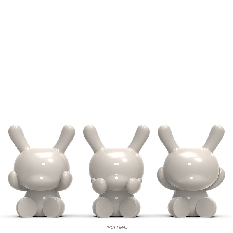Three Wise Dunnys 5 Porcelain 3-Pack – White Edition – Limited Edition of 500 – SOLD OUT!