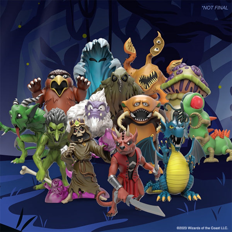 Dungeons & Dragons 3 Vinyl Minis – Monster Series 2: D&D 1st Edition