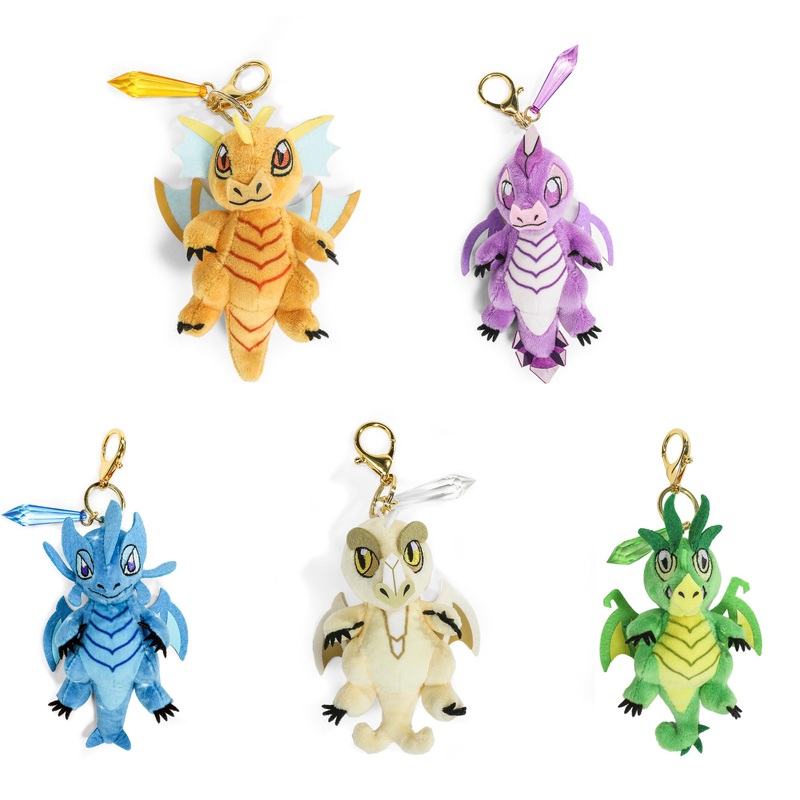 Dungeons & Dragons: 50th Anniversary Wyrmlings 3 Collectible Plush Charms