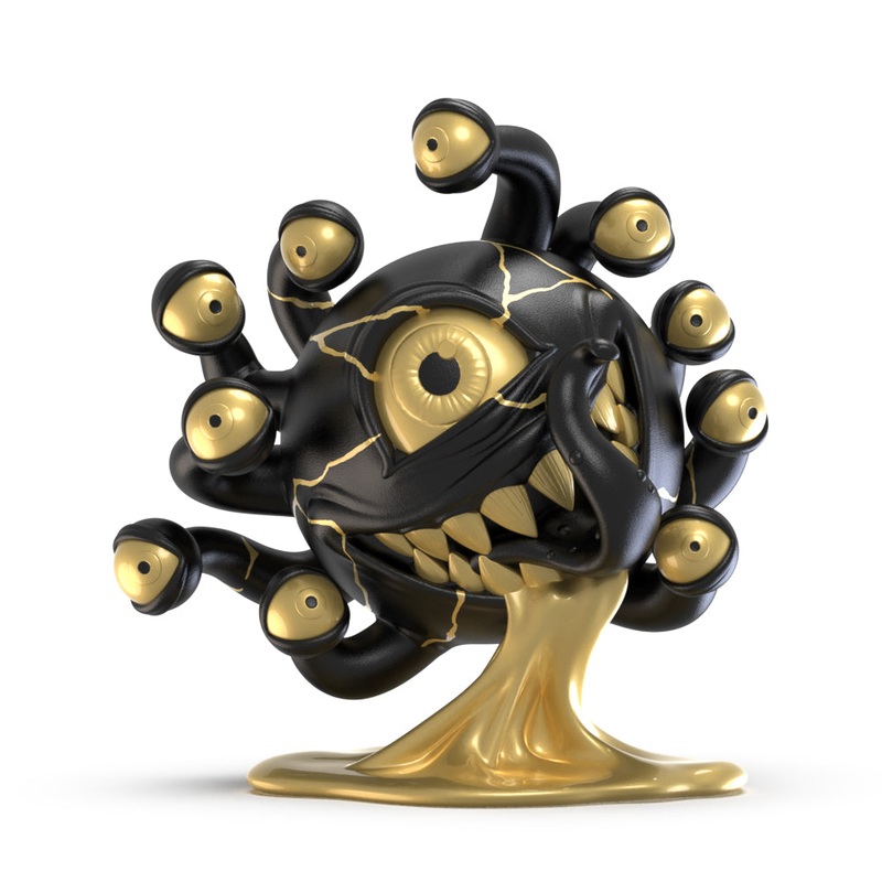 Dungeons & Dragons: Beholder 7 Resin Art Figure – 50th Anniversary Edition by