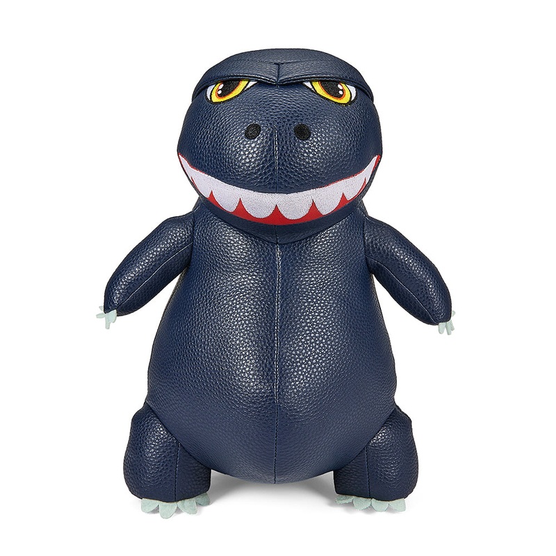 Godzilla 13 Premium Vegan Leather Plush – Blue Metallic Edition