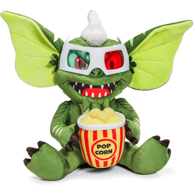 Gremlins Stripe with Popcorn 14.5 HugMe Plush with Shake-Action