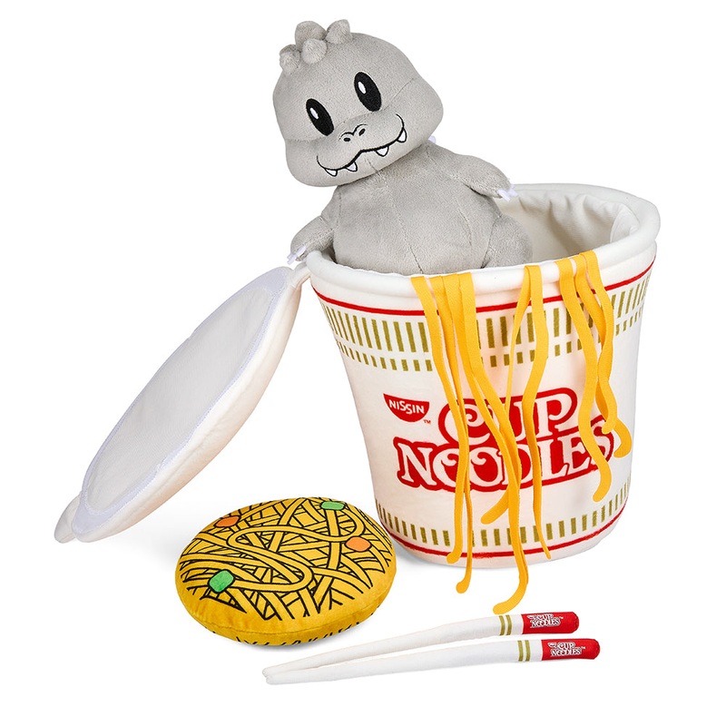 Nissin x Godzilla – 10 Interactive Plush – Godzilla in Cup Noodles