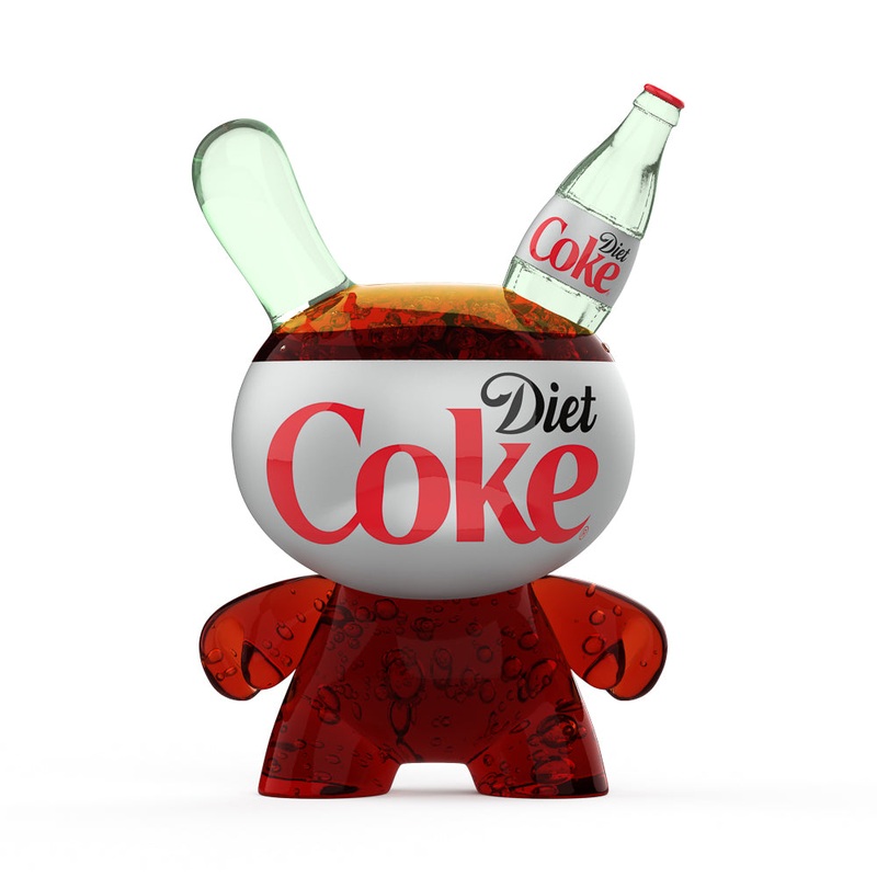 & Diet Coke 8 Resin Dunny Art Figure – Limited Edition of 1000 (PRE-ORDER)