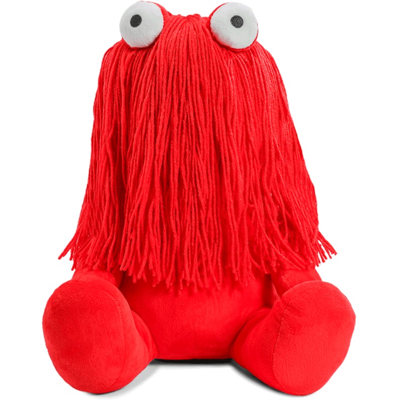 Don’t Hug Me I’m Scared Red Guy HugMe Plush with Shake Action