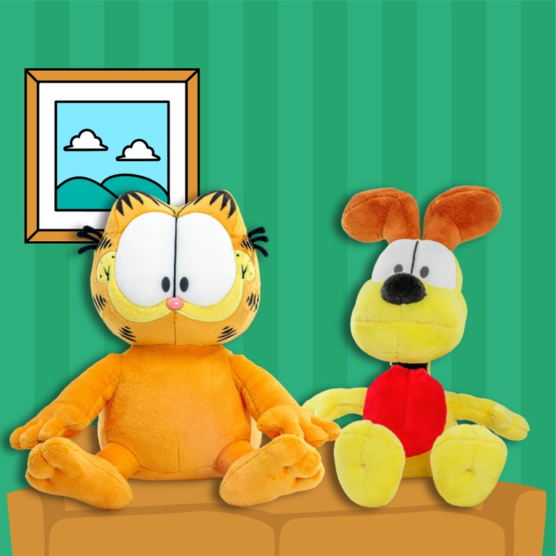 Garfield and Odie Phunny Plush