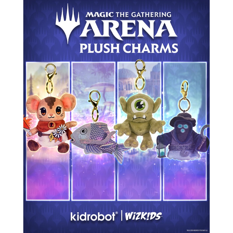 Magic: The Gathering 3 Plush Charms