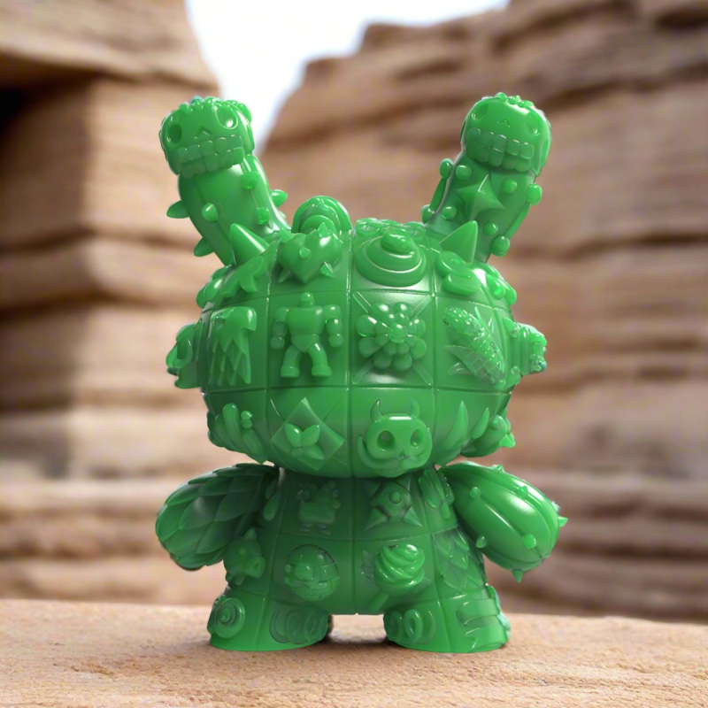 MONOLITH Dunny 8 Sculpted Vinyl Art Figure by ROBOT SODA – Jade Edition (Limited Edition of 300) (PRE-ORDER)