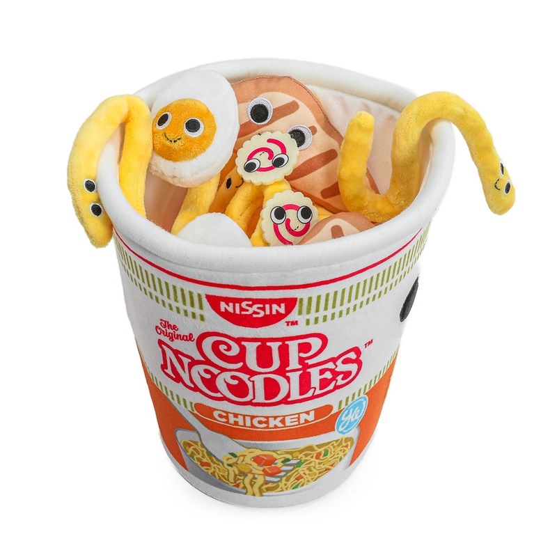 Nissin x Yummy World – Chicken Cup Noodles Interactive Plush (PRE-ORDER)