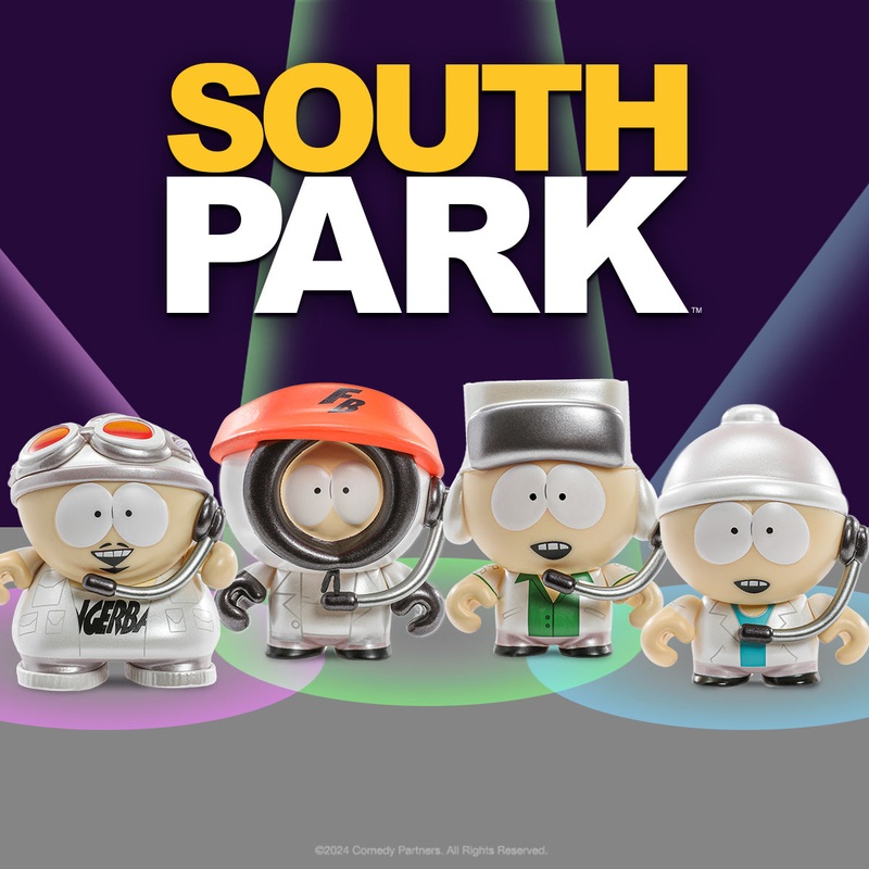 South Park Boy Band 3 Vinyl Mini Figure 4-Pack (PRE-ORDER)