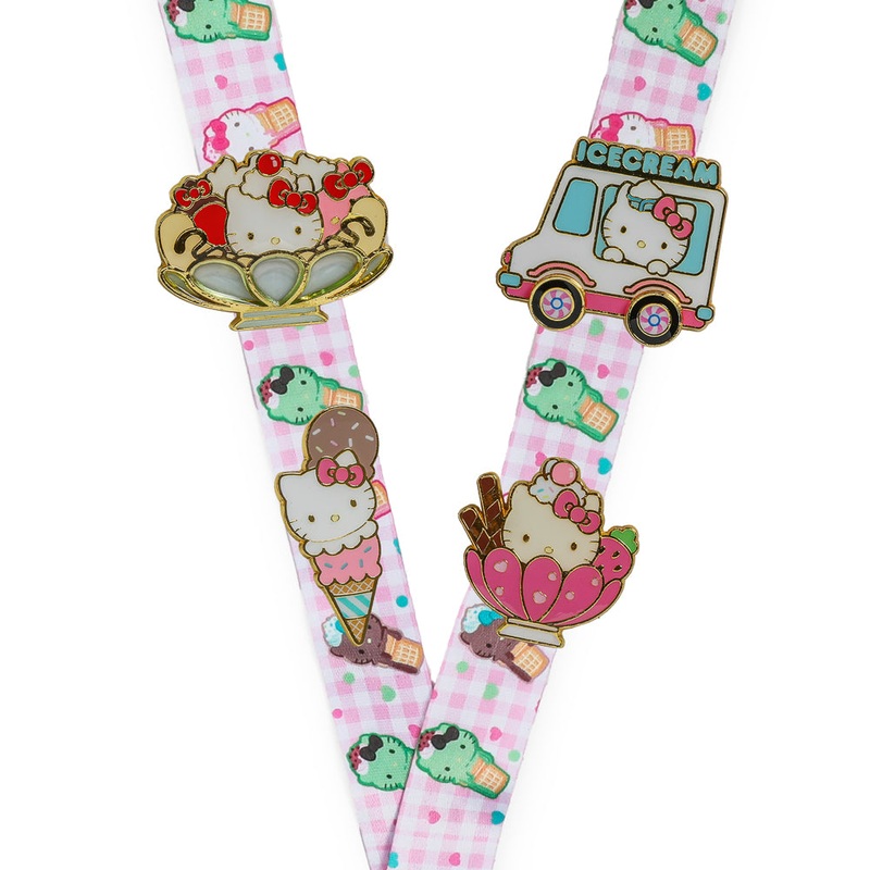 2025 CON EXCLUSIVE: Hello Kitty Ice Cream Deluxe Pins & Lanyard Set (Limited Edition of 500) (PRE-ORDER)
