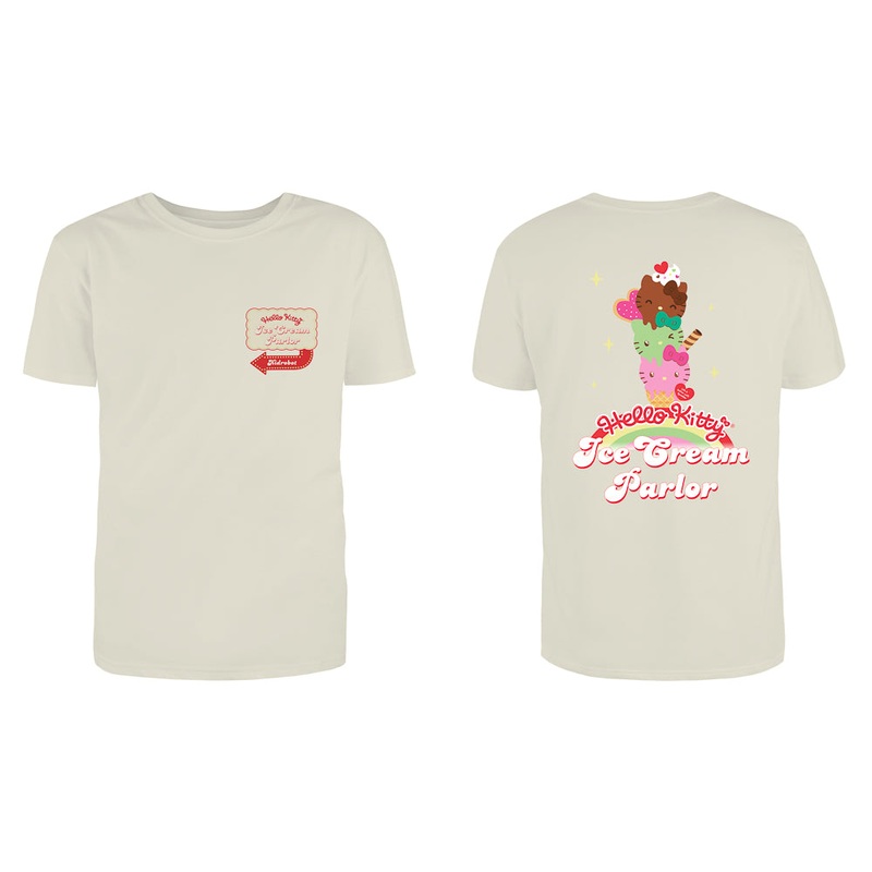 2025 CON EXCLUSIVE: Hello Kitty Ice Cream Parlor T-Shirt (Limited Edition of 150) (PRE-ORDER)