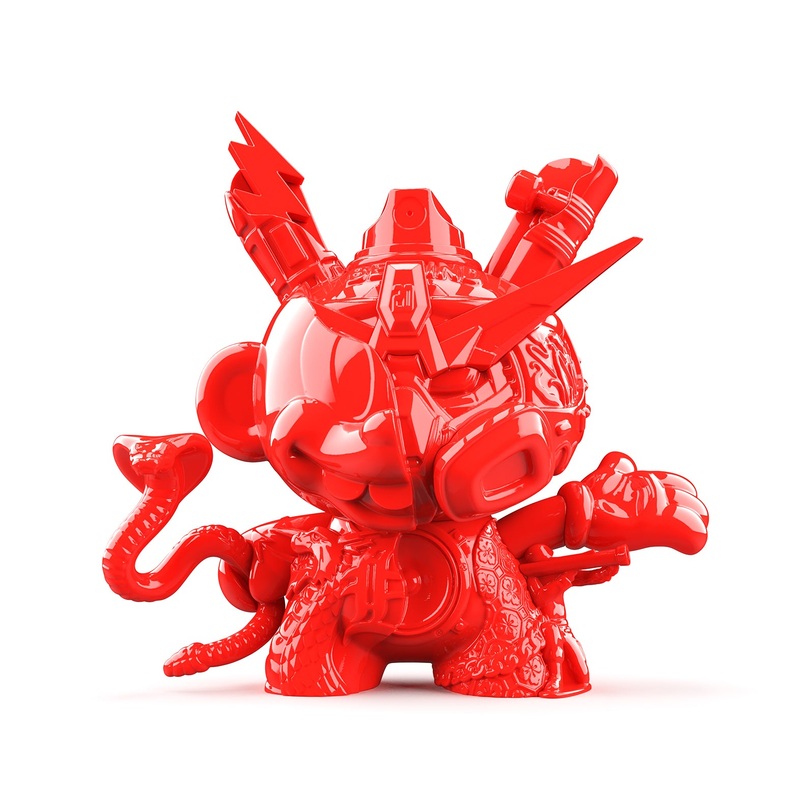 20th Anniversary Still Life Dunny 8 Art Figure by Tristan Eaton – Ketchup Edition (Limited Edition of 300)