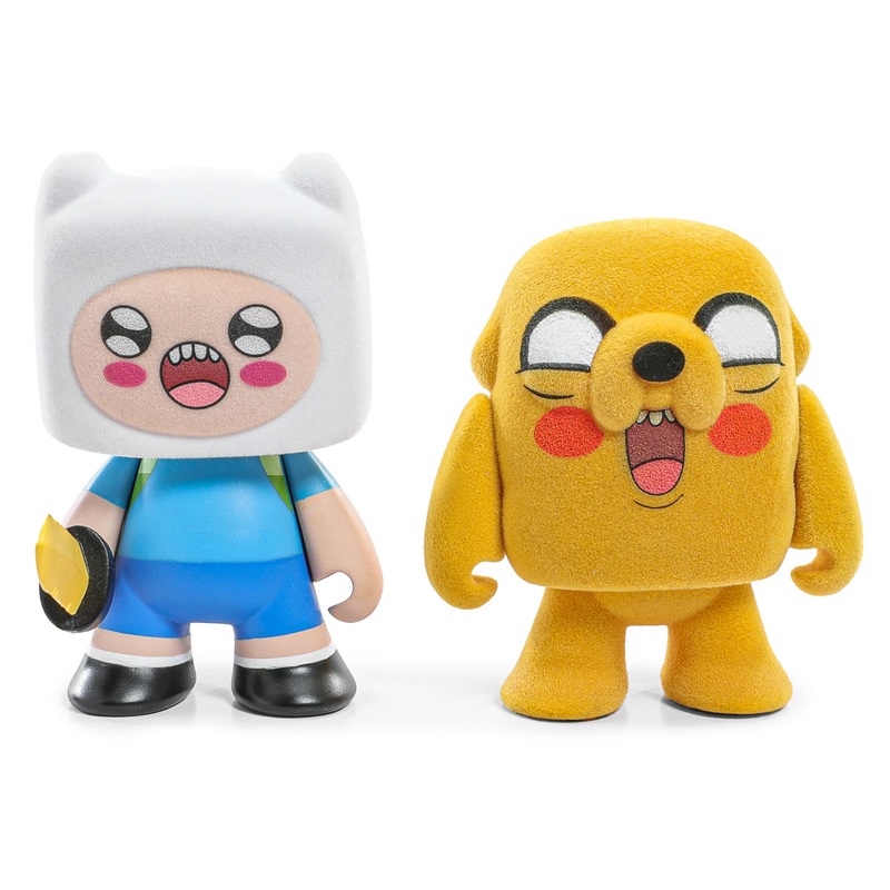 Adventure Time – Finn & Jake Flocked Vinyl Mini Figure 2-Pack (PRE-ORDER)