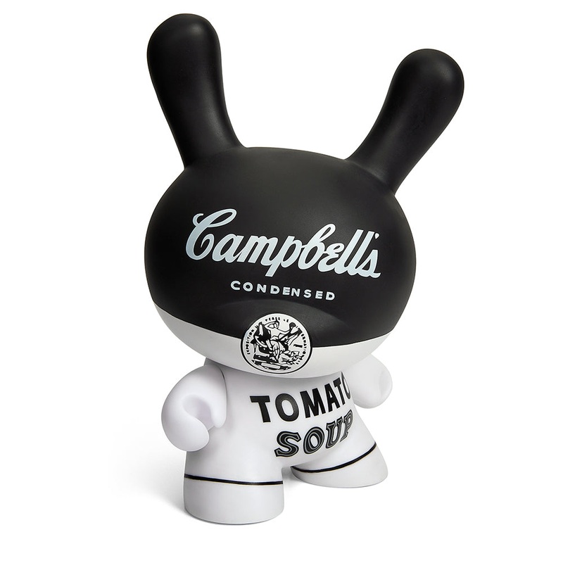 Andy Warhol 8 Campbell’s Soup Masterpiece Dunny – Black and White Edition (Limited Edition of 500) – SOLD OUT!