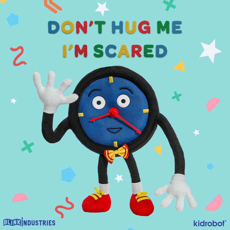 Don’t Hug Me I’m Scared – Tony the Talking Clock Wall Clock Plush (PRE-ORDER)