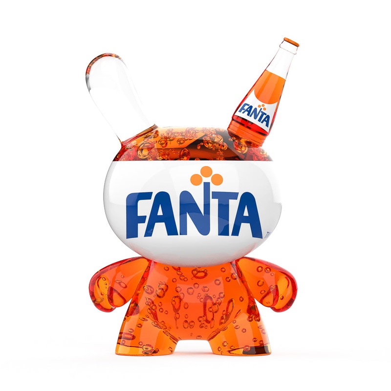 & Fanta 8 Fanta Orange Resin Dunny Art Figure (Limited Edition of 1000) (PRE-ORDER)