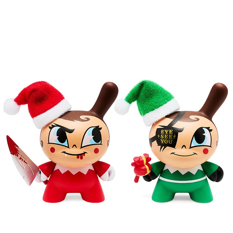 Holiday Dunny: Go Elf Yourself 3 Holiday Dunny Nice & Evil Edition Set