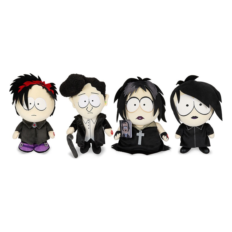 South Park Goth Kids 13 Plush with Sound 4-Pack Bundle