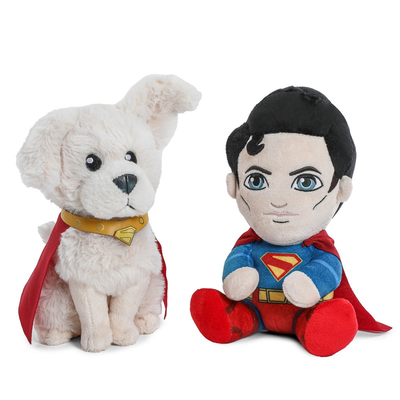 Superman (2025)  Superman & Krypto the Superdog Phunny Plush Bundle